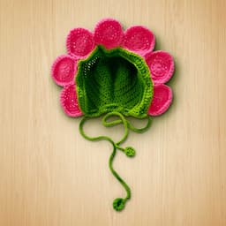 Blooming Flower Cap